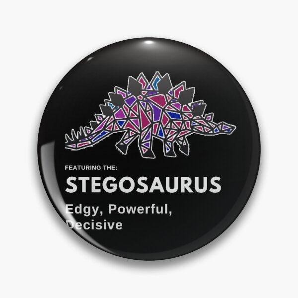 Item preview, Dinosaur Stegosaurus Geometric  designed and sold by t1n3333.