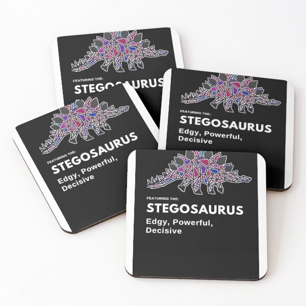 Item preview, Dinosaur Stegosaurus Geometric  designed and sold by t1n3333.