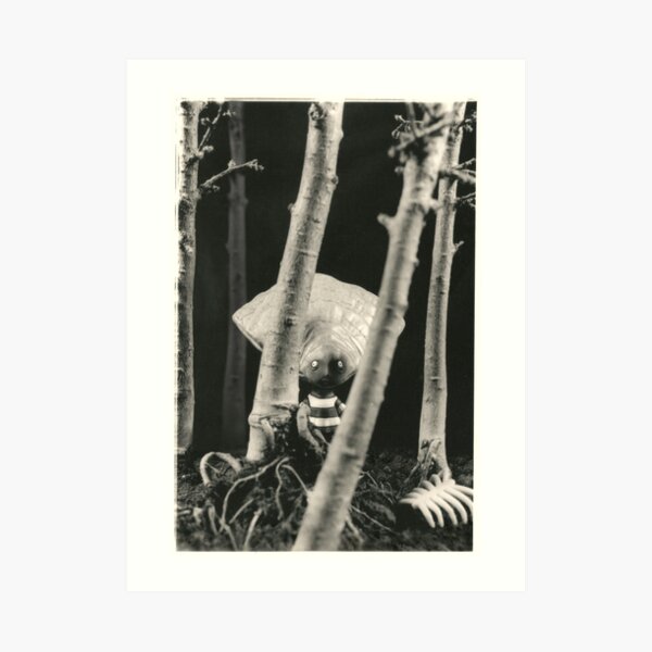 Oyster Boy - Tim Burton Art Print