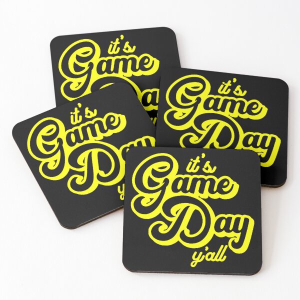 Item preview, Yellow and Black it's Game Day y'all designed and sold by Summer-Winter.