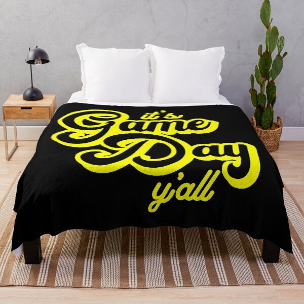 Item preview, Yellow and Black it's Game Day y'all designed and sold by Summer-Winter.