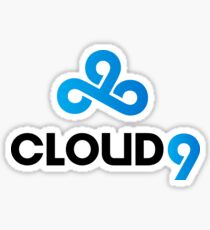Cloud 9 Sticker
