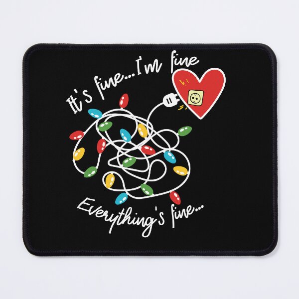 Item preview, Christmas Lights I'm Fine It's Fine Everything Is Fine designed and sold by SimoArte.