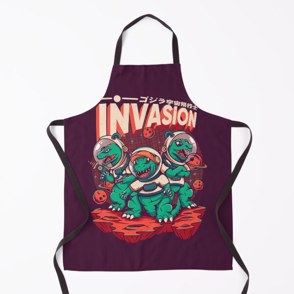 Item preview, Lizard Monster Invasion designed and sold by footmarkstudio.