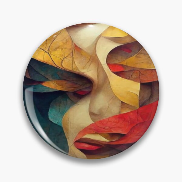 Item preview, Abstract Leaf Veins Shaped Woman's Face designed and sold by NengShop.