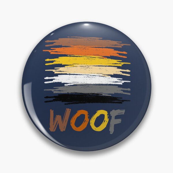 Item preview, WOOFZ® Woof Scribble Gay Bear Flag T-shirt Hat Cap Shirt  designed and sold by woofz.