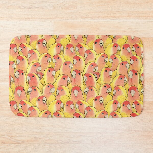 Item preview, Lutino Peach Face Lovebird designed and sold by MaratusFunk.