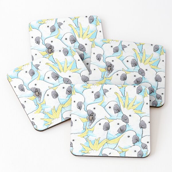 Item preview, Sulfur Crested Cockatoo [Blue] designed and sold by MaratusFunk.