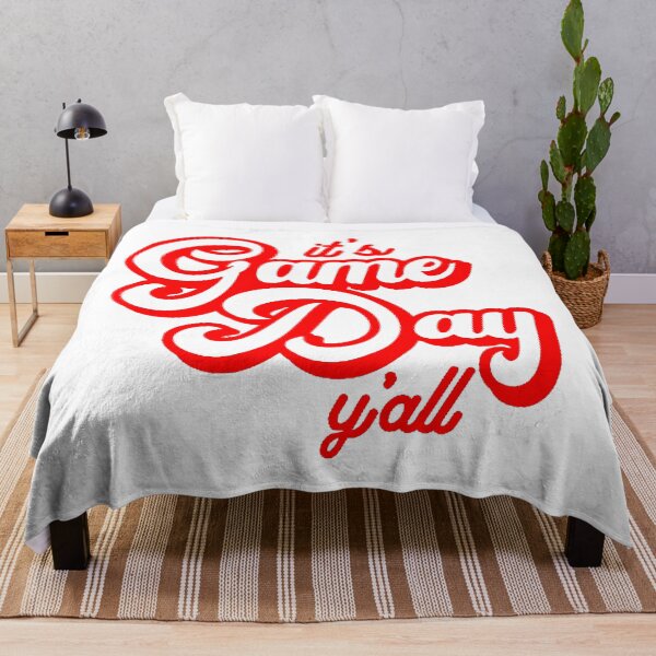 Item preview, Red and White it's Game Day y'all designed and sold by Summer-Winter.