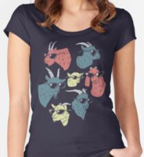 Goats Women's Fitted Scoop T-Shirt