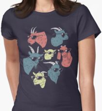 Goats Women's Fitted T-Shirt