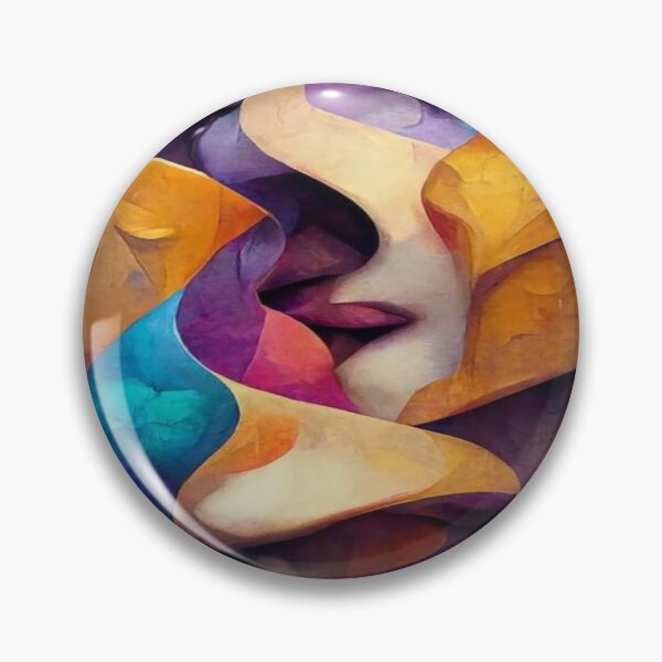 Item preview, Digital Abstract Shaped Woman's Eyes and Lips designed and sold by NengShop.