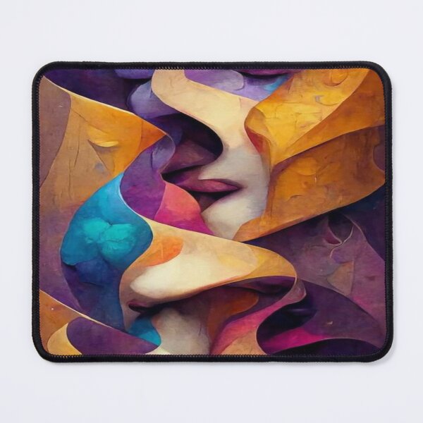 Item preview, Digital Abstract Shaped Woman's Eyes and Lips designed and sold by NengShop.
