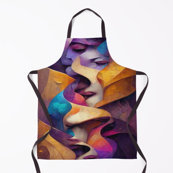Item preview, Digital Abstract Shaped Woman's Eyes and Lips designed and sold by NengShop.
