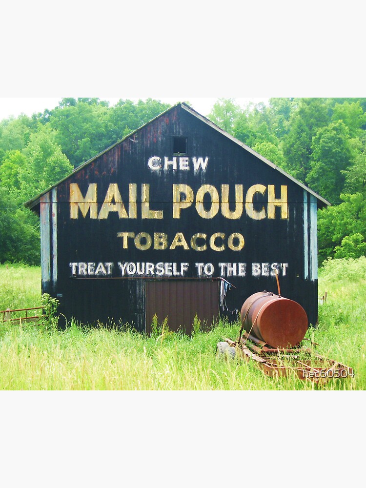 "Chew Mail Pouch Tobacco" Sticker for Sale by hec60504 Redbubble