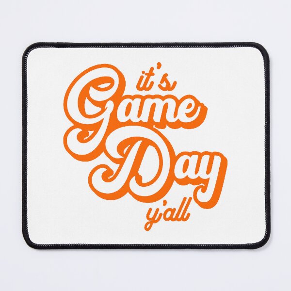 Item preview, Orange and White it's Game Day y'all designed and sold by Summer-Winter.