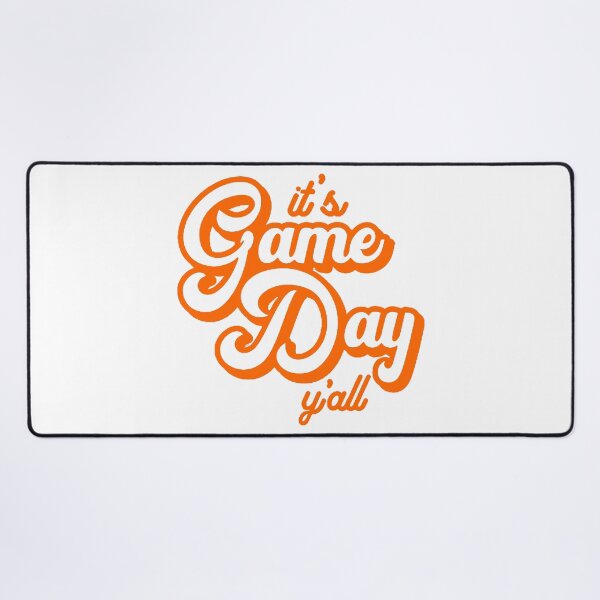 Item preview, Orange and White it's Game Day y'all designed and sold by Summer-Winter.