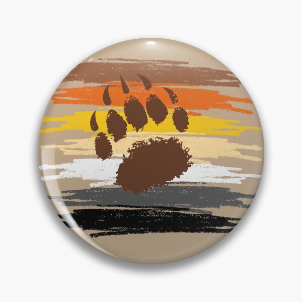 Item preview, WOOFZ® Woof Scribble Gay Bear Claw Paw Bandera Camiseta Sombrero Gorra Camisa designed and sold by woofz.