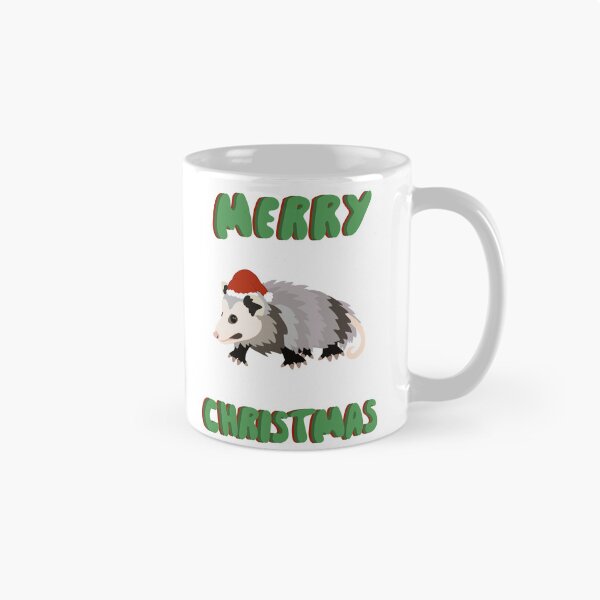 Item preview, Feliz Navidad Possum Opossum tarjeta de felicitación, azul designed and sold by Nikk Tetreault.