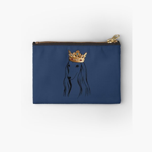 Item preview, Afghan Hound Dog King Queen Wearing Crown designed and sold by ThnahTuanbi.