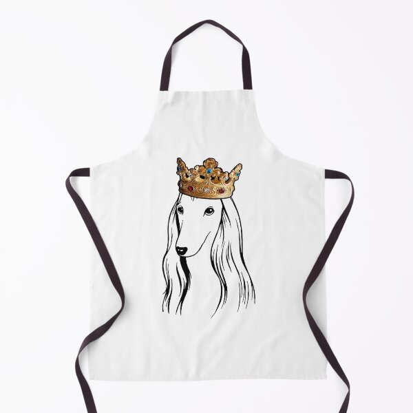 Item preview, Afghan Hound Dog King Queen Wearing Crown designed and sold by ThnahTuanbi.