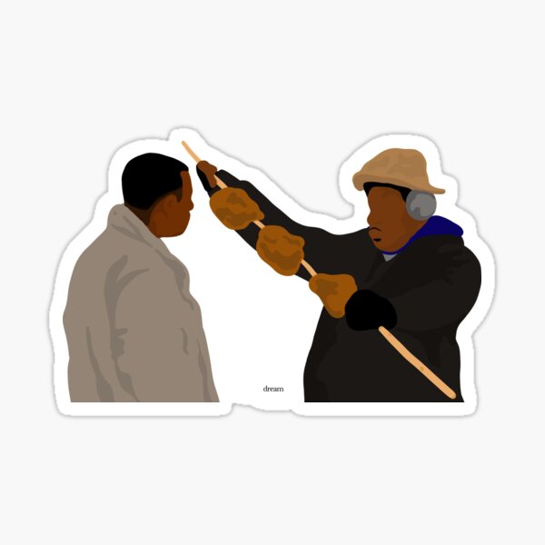 Hustle Man Sticker