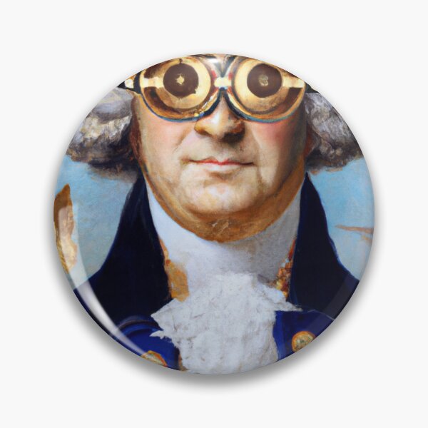 Item preview, Unusual Altered Steampunk Portrait Painting with Goggles ( Steampunk ) designed and sold by RadRococo.