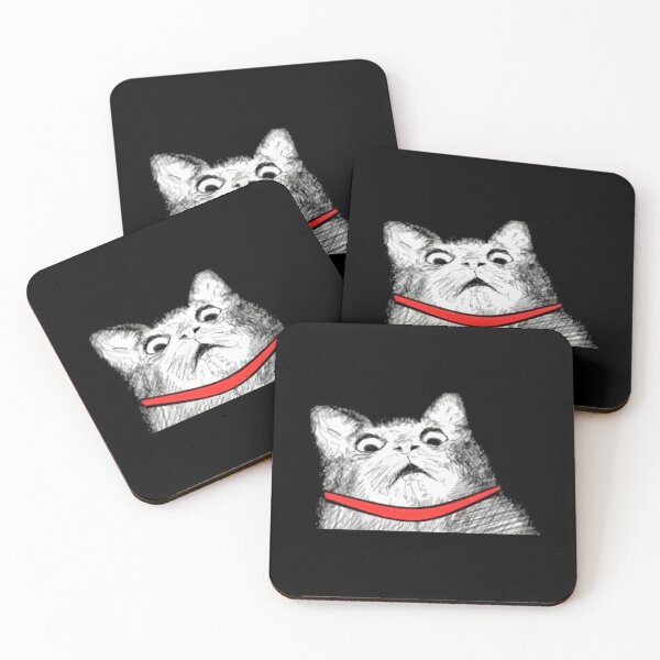 Item preview, Surprised Cat Rage Face Classic  designed and sold by ezhilboamp.