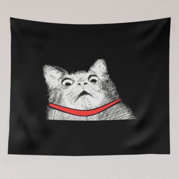Item preview, Surprised Cat Rage Face Classic  designed and sold by ezhilboamp.