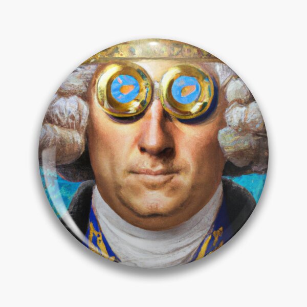 Item preview, Unusual Altered Steampunk Portrait Painting with Goggles ( Steampunk ) designed and sold by RadRococo.