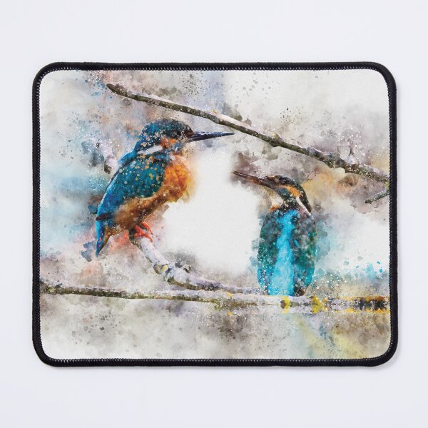 Item preview, Kingfisher Couple designed and sold by Ghazal-art.