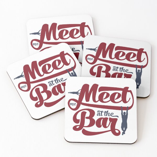 Item preview, Calisthenics Workout Meet Me at the Bar designed and sold by OmmeDesigns.