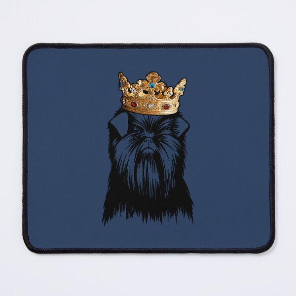 Item preview, Affenpinscher Dog King Queen Wearing Crown designed and sold by ThnahTuanbi.