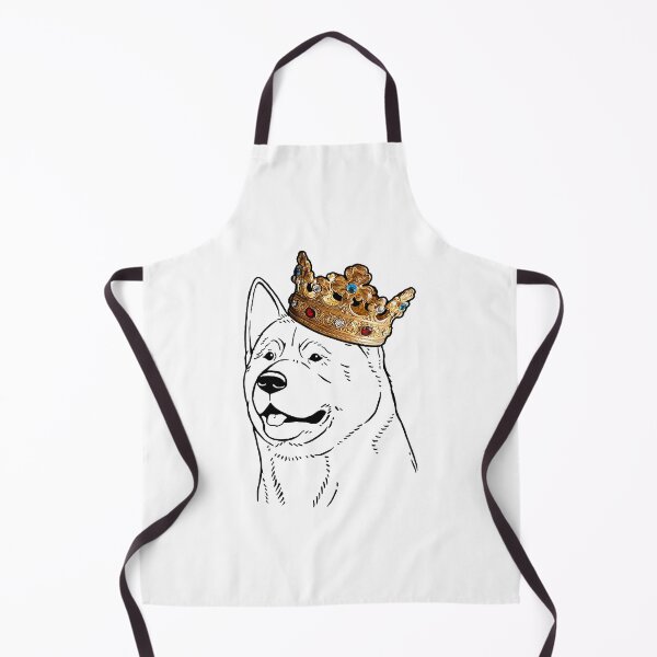 Artikelvorschau, Akita Dog King Queen mit Krone entworfen und verkauft von ThnahTuanbi.
