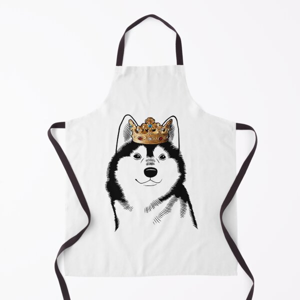 Artikelvorschau, Alaskan Klee Kai Dog King Queen Wearing Crown entworfen und verkauft von ThnahTuanbi.