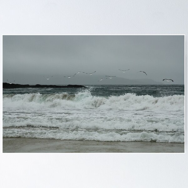 Item preview, The rough grey sea designed and sold by JacquiHall.
