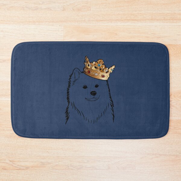 Item preview, American Eskimo Dog King Queen Wearing Crown designed and sold by ThnahTuanbi.