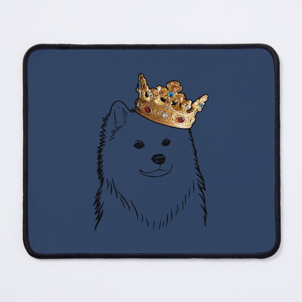 Item preview, American Eskimo Dog King Queen Wearing Crown designed and sold by ThnahTuanbi.