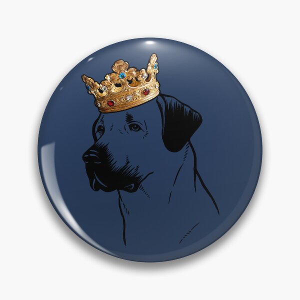 Item preview, Anatolian Shepherd Dog King Queen Wearing Crown designed and sold by ThnahTuanbi.