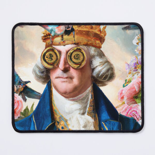 Item preview, Unusual Altered Steampunk Portrait Painting with Goggles ( Steampunk ) designed and sold by RadRococo.