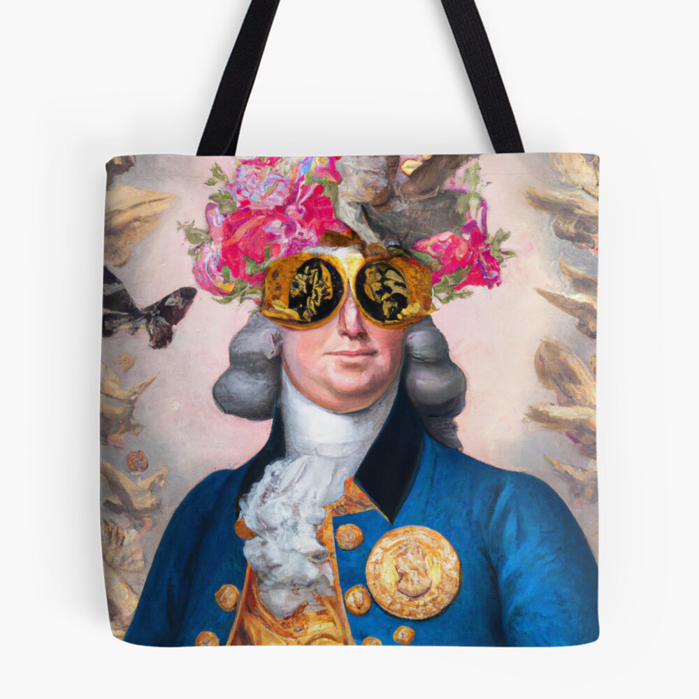 Artikel-Vorschau von Allover-Print Tote Bag, designt und verkauft von RadRococo.