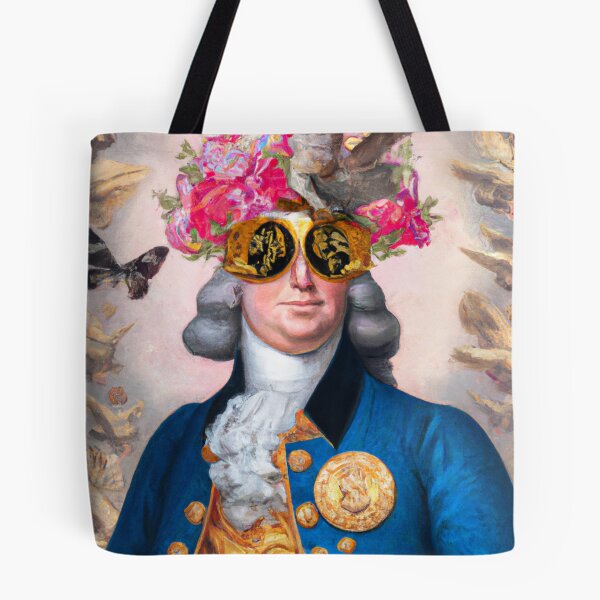 Item preview, Unusual Altered Steampunk Portrait Painting with Goggles ( Steampunk ) designed and sold by RadRococo.