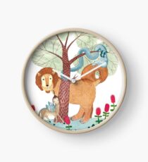 Hidden Creatures of the Forest Clock