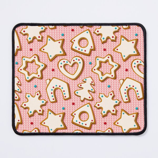 Item preview, Pink Christmas Cookies Pattern designed and sold by LowBrowContent.