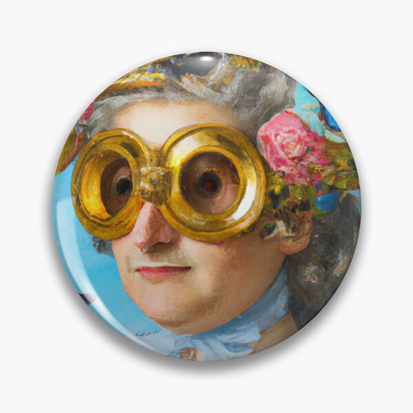 Item preview, Unusual Altered Steampunk Portrait Painting with Goggles ( Steampunk ) designed and sold by RadRococo.