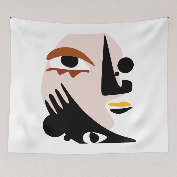 Item preview, Modern art female form designed and sold by Benlaniboutique.
