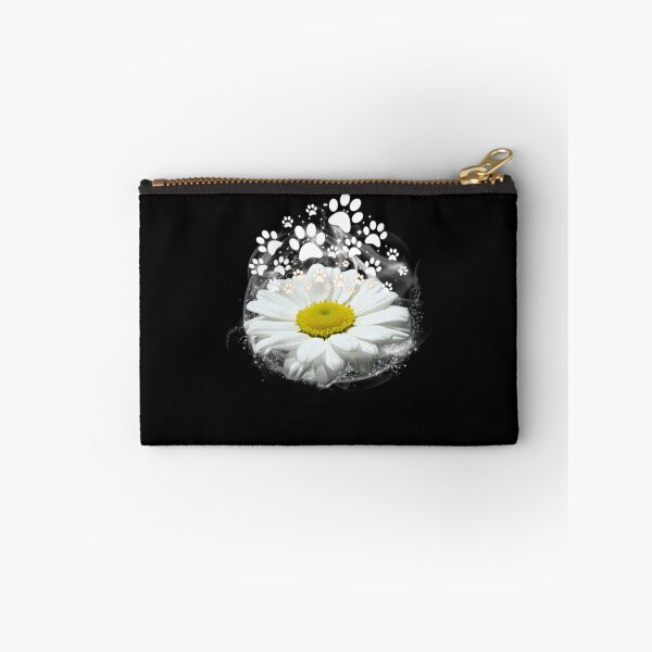 Item preview, Dog Paw Print Of White Daisy Flowers designed and sold by saymanerikata.