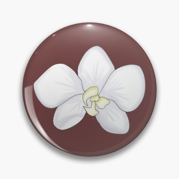Item preview, White Orchid Flower- Flower Background  designed and sold by Karen Ekdahl.