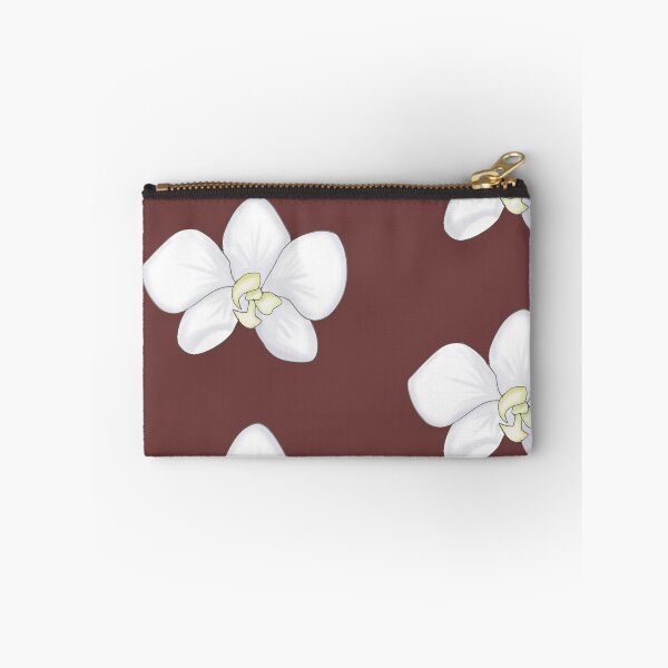 Item preview, White Orchid Flower- Flower Background  designed and sold by Karen Ekdahl.
