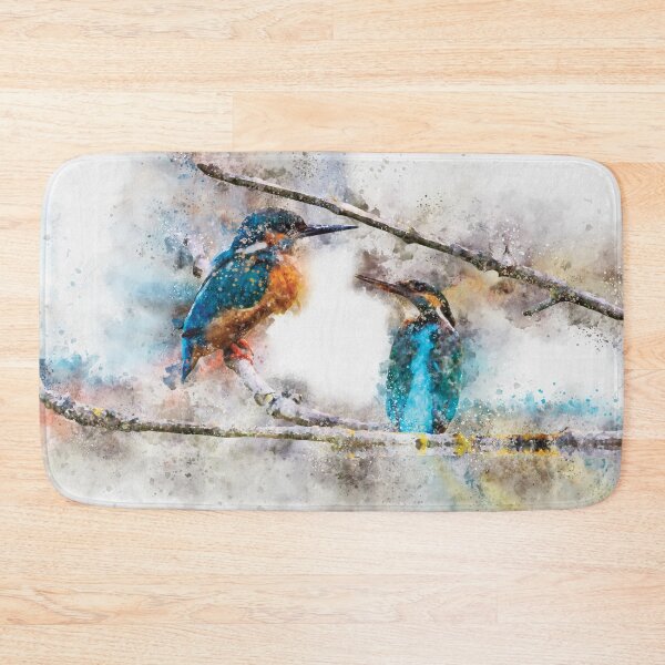 Item preview, Kingfisher Couple designed and sold by Ghazal-art.